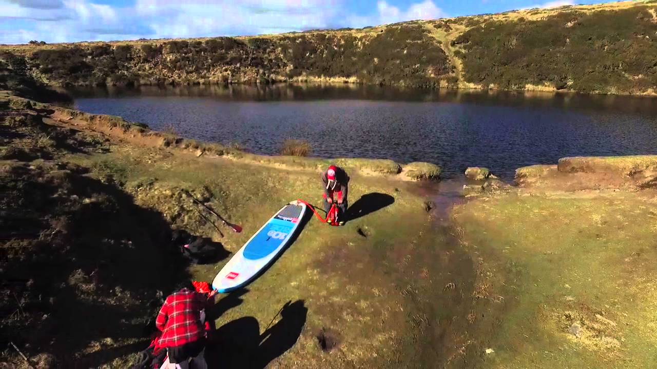 Paddle Boarding on Dartmoor