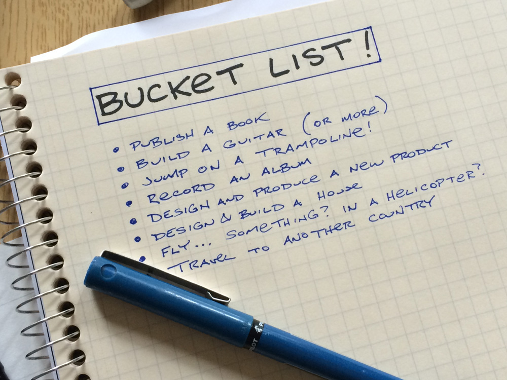 create a bucket list, How to Plan a Long Haul Getaway